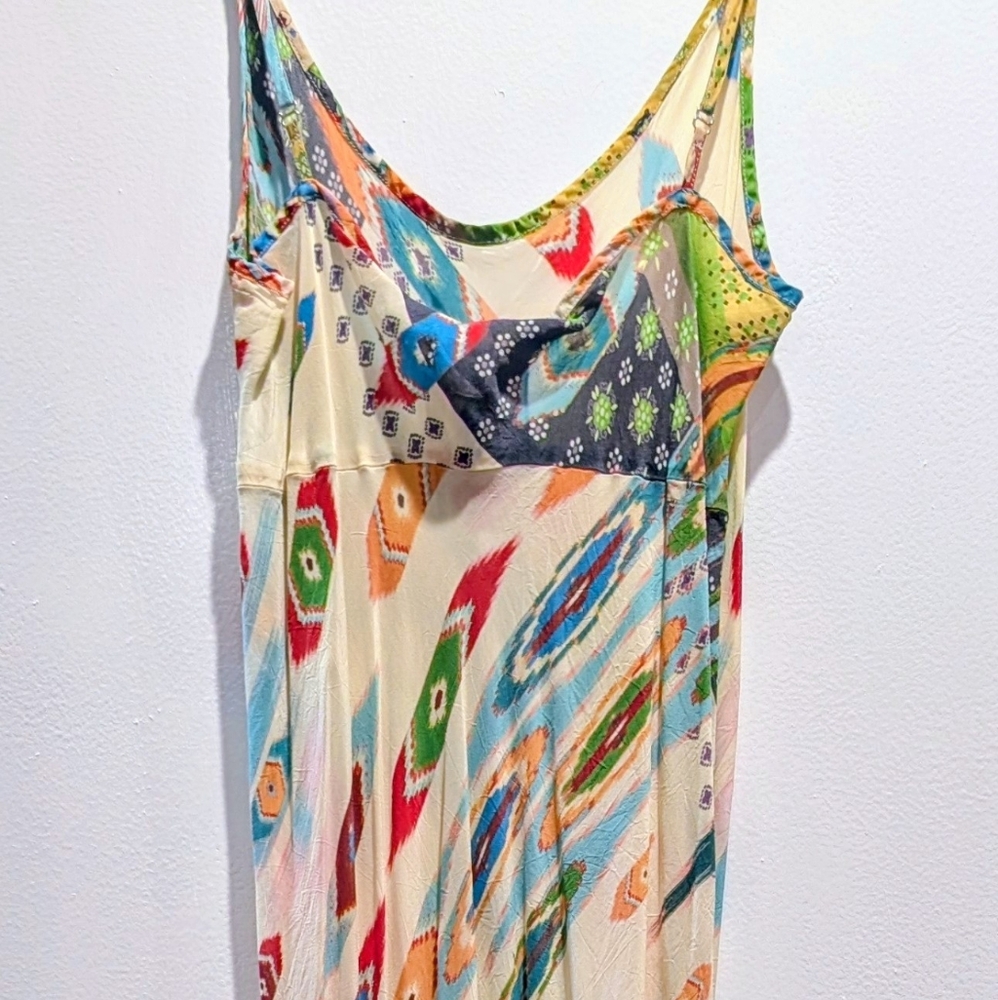Johnny Was Festival Multicolor Maxi Dress
